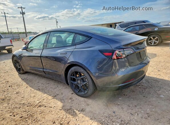 5YJ3E1EB7MF973866 2021 TESLA MODEL Charcoal უკანა მარცხენა