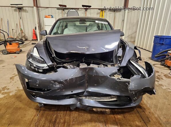 5YJ3E1EB7MF981269 2021 TESLA MODEL Gray Դիմացի տեսք