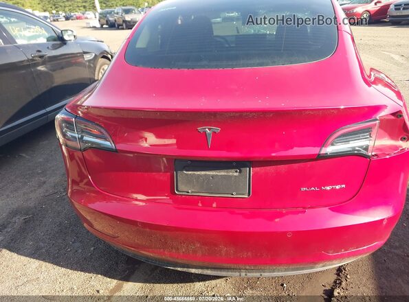 5YJ3E1EB7NF134124 2022 TESLA MODEL 3 Red 