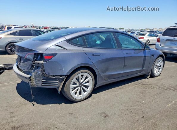 5YJ3E1EB7PF386359 2023 TESLA MODEL Gray Tył prawy