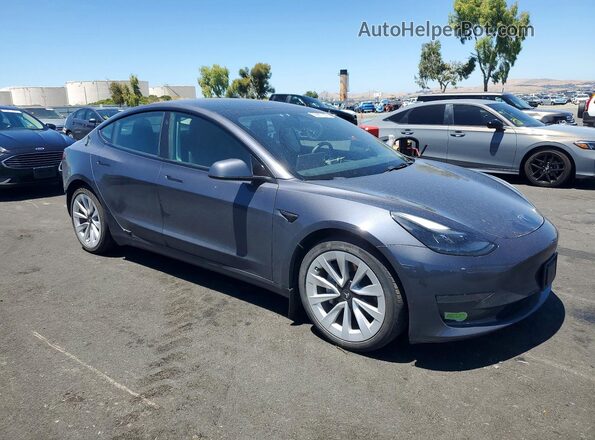 5YJ3E1EB7PF386359 2023 TESLA MODEL Gray Przód prawy
