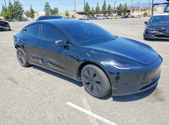 5YJ3E1EB7RF716973 2024 TESLA MODEL Black Front right