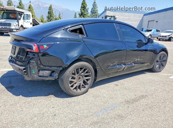 5YJ3E1EB7RF716973 2024 TESLA MODEL Black Rear right