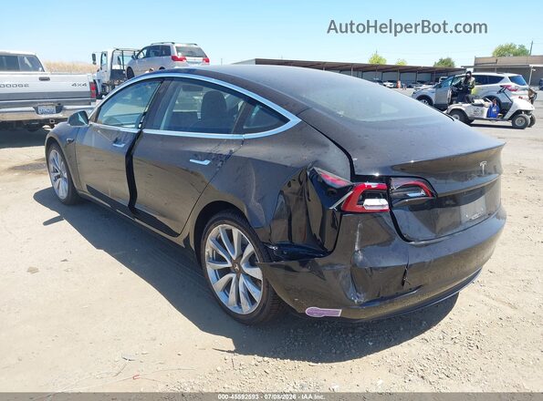 5YJ3E1EB8JF071433 2018 TESLA MODEL 3 Black Հետևի ձախ