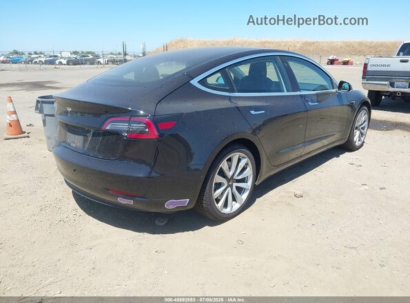 5YJ3E1EB8JF071433 2018 TESLA MODEL 3 Black Հետևի աջ