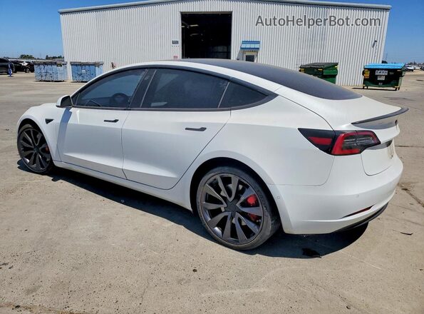5YJ3E1EB8JF081573 2018 TESLA MODEL White Trasero izquierdo