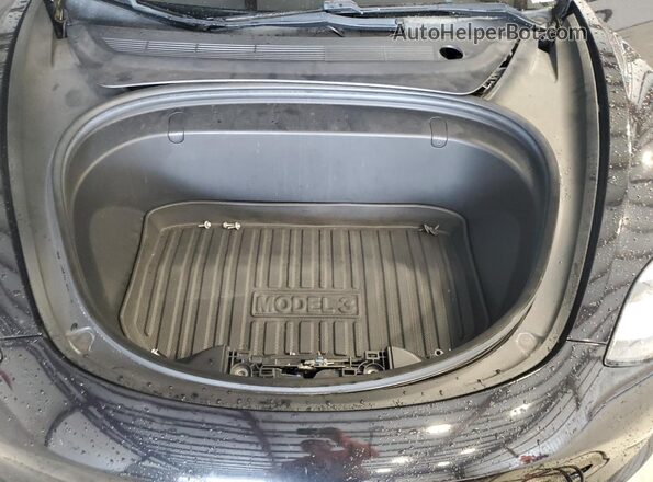 5YJ3E1EB8JF082674 2018 TESLA MODEL Black Вид задньої частини салону