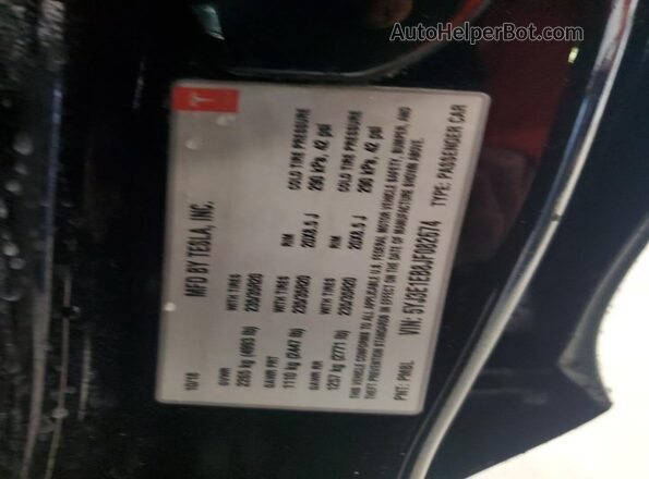 5YJ3E1EB8JF082674 2018 TESLA MODEL Black Вид підкапотного простору