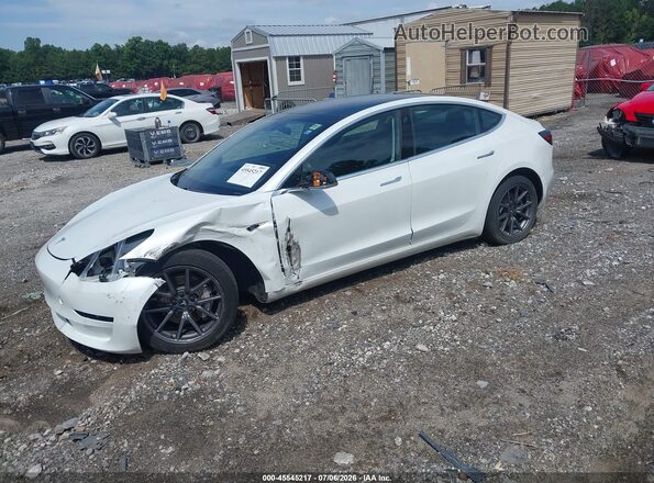 5YJ3E1EB8LF637075 2020 TESLA MODEL 3 White Przód lewy