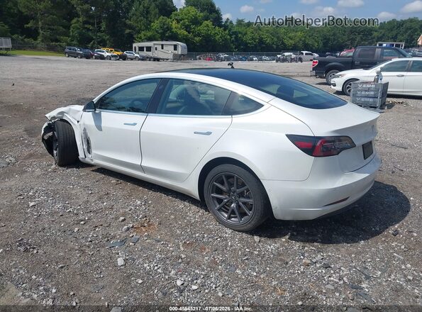 5YJ3E1EB8LF637075 2020 TESLA MODEL 3 White Tył lewy