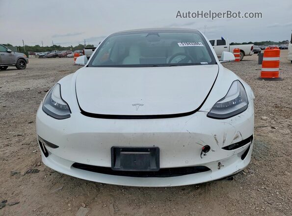 5YJ3E1EB8LF639621 2020 TESLA MODEL White წინა ხედი