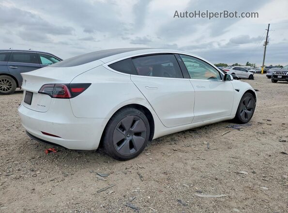 5YJ3E1EB8LF639621 2020 TESLA MODEL White უკანა მარჯვენა