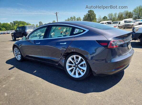 5YJ3E1EB8LF640123 2020 TESLA MODEL Gray Tył lewy
