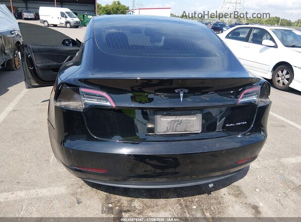 5YJ3E1EB8LF710378 2020 TESLA MODEL 3 Black Դիմացի տեսք