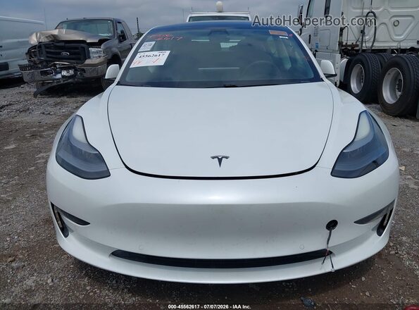 5YJ3E1EB8MF015383 2021 TESLA MODEL 3 White Вид спереду