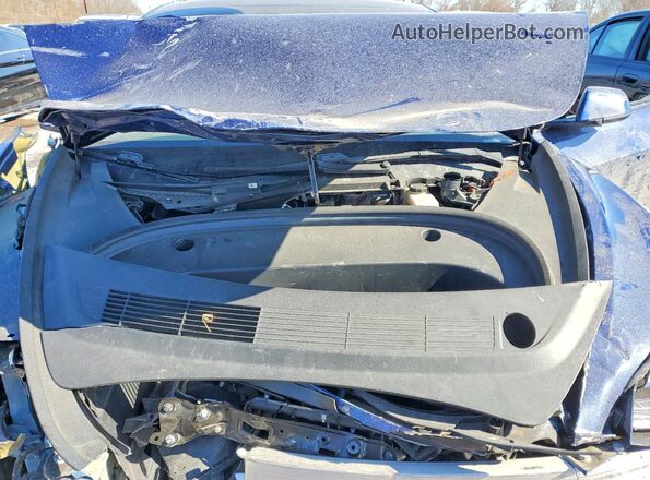 5YJ3E1EB8MF054958 2021 TESLA MODEL Blue Widok wnętrza z tyłu