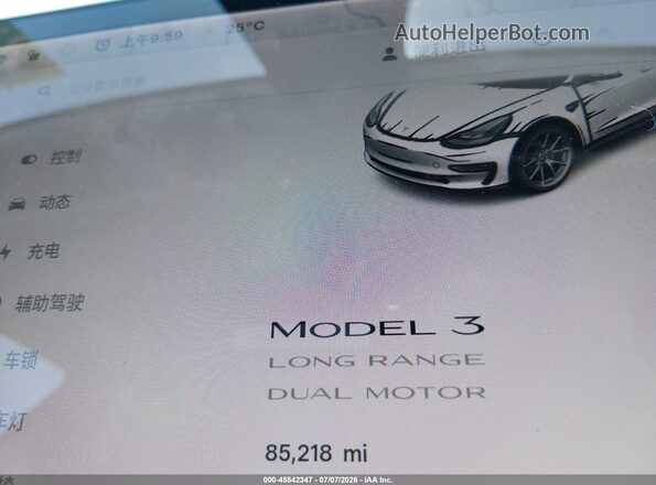 5YJ3E1EB8MF066821 2021 TESLA MODEL 3 White 