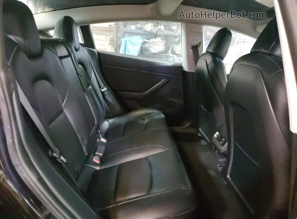 5YJ3E1EB8MF077544 2021 TESLA MODEL Черный Вид задних сидений