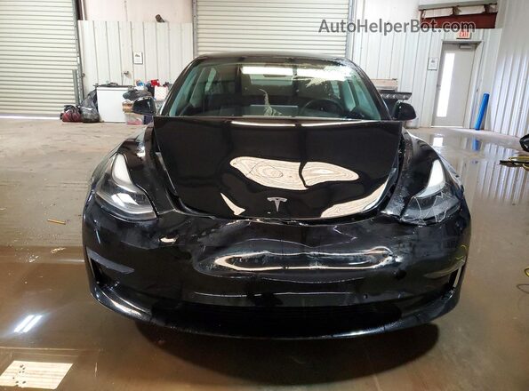 5YJ3E1EB8MF077544 2021 TESLA MODEL Черный Вид спереди