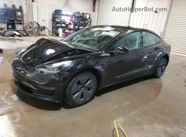 5YJ3E1EB8MF077544 2021 TESLA MODEL Черный 