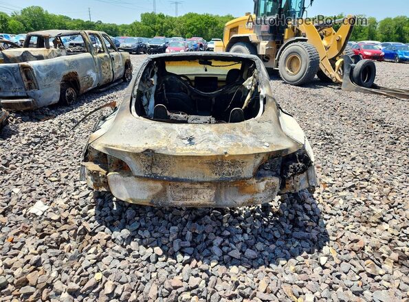 5YJ3E1EB8MF924482 2021 TESLA MODEL Синий Вид сзади