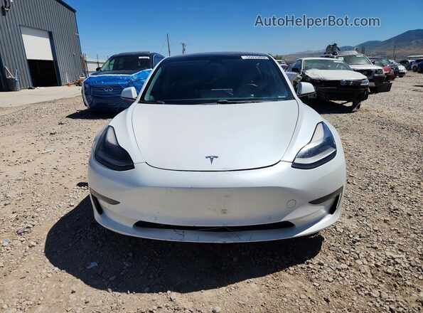 5YJ3E1EB8MF928242 2021 TESLA MODEL White Вид спереду
