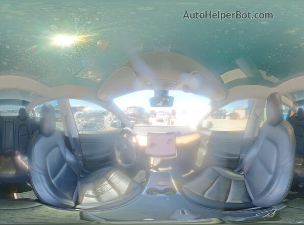5YJ3E1EB8MF928242 2021 TESLA MODEL White Вид наклейки з VIN-кодом