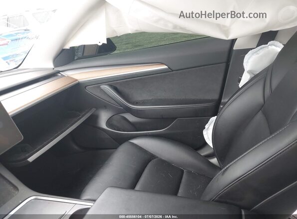 5YJ3E1EB8NF152793 2022 TESLA MODEL 3 Gray Vista interior delantera