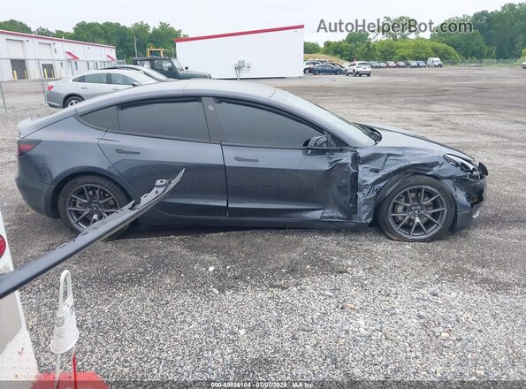 5YJ3E1EB8NF152793 2022 TESLA MODEL 3 Gray Vista del salpicadero