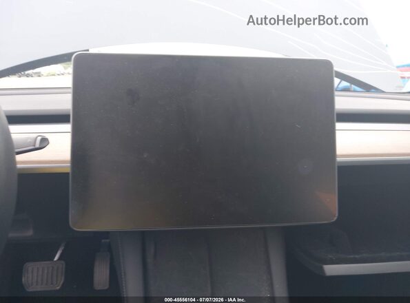 5YJ3E1EB8NF152793 2022 TESLA MODEL 3 Gray Vista interior trasera
