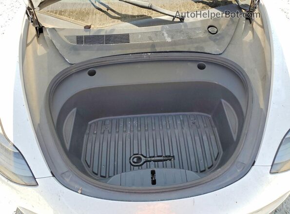 5YJ3E1EB8NF317869 2022 TESLA MODEL White უკანა სალონის ხედი