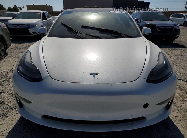 5YJ3E1EB8NF317869 2022 TESLA MODEL White წინა ხედი