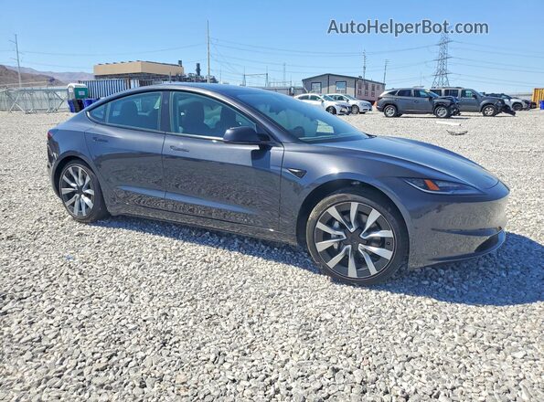 5YJ3E1EB8SF916086 2025 TESLA MODEL Charcoal Delantero derecho