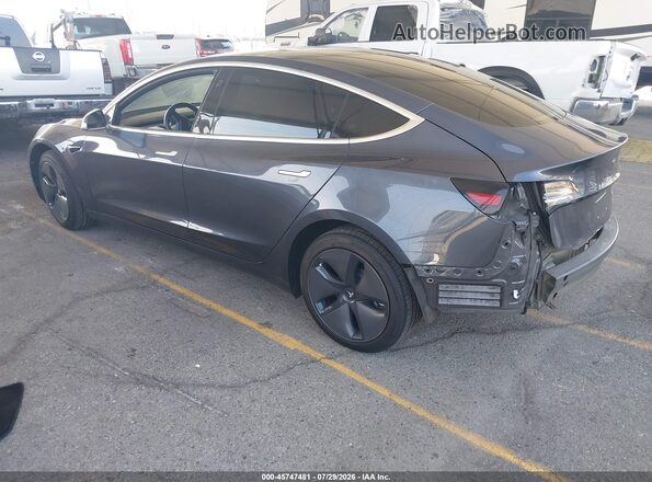 5YJ3E1EB9JF085650 2018 TESLA MODEL 3 Gray Հետևի ձախ