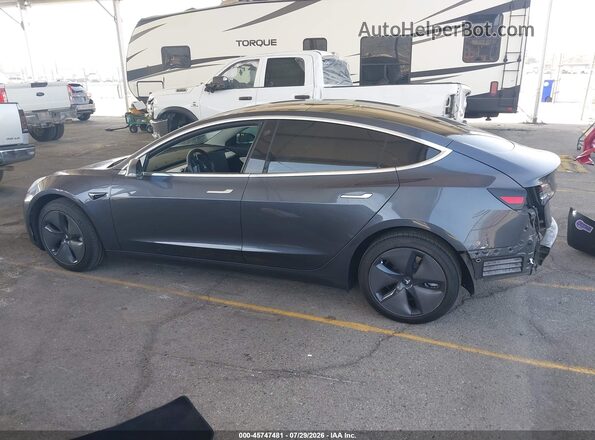 5YJ3E1EB9JF085650 2018 TESLA MODEL 3 Gray Սալոնի 360 աստիճան տեսք