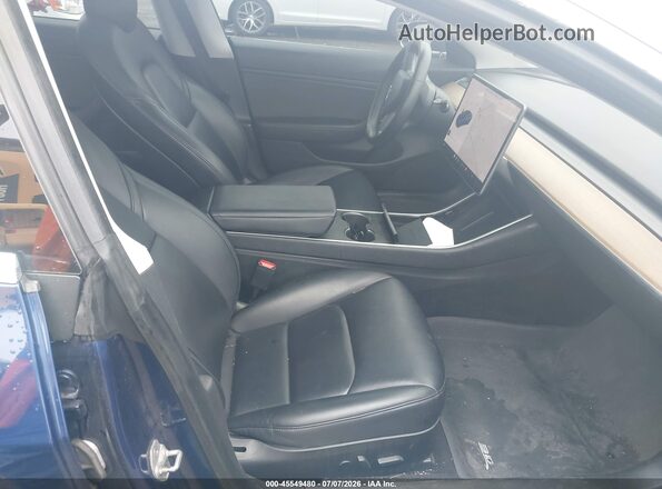 5YJ3E1EB9JF114953 2018 TESLA MODEL 3 Blue Սալոնի դիմացի տեսք