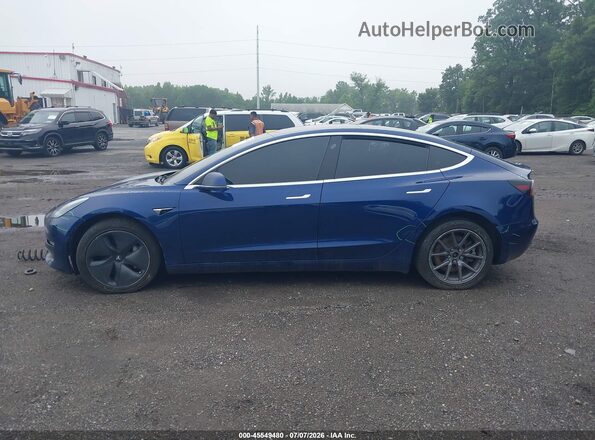 5YJ3E1EB9JF114953 2018 TESLA MODEL 3 Blue Սալոնի 360 աստիճան տեսք