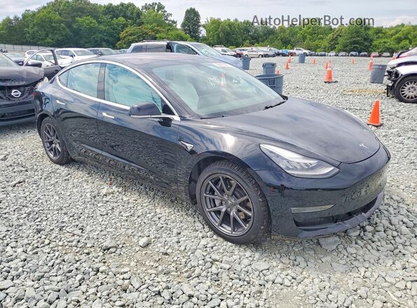 5YJ3E1EB9JF170066 2018 TESLA MODEL Black Delantero derecho