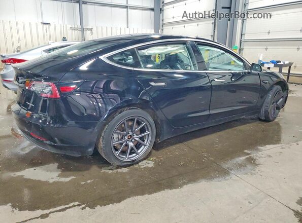 5YJ3E1EB9JF182170 2018 TESLA MODEL Black Rear right