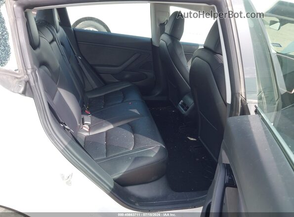 5YJ3E1EB9KF151051 2019 TESLA MODEL 3 White Widok naklejki z numerem VIN