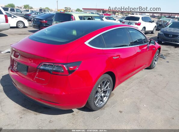 5YJ3E1EB9LF617126 2020 TESLA MODEL 3 Red Tył prawy