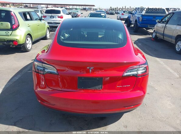 5YJ3E1EB9LF617126 2020 TESLA MODEL 3 Red 