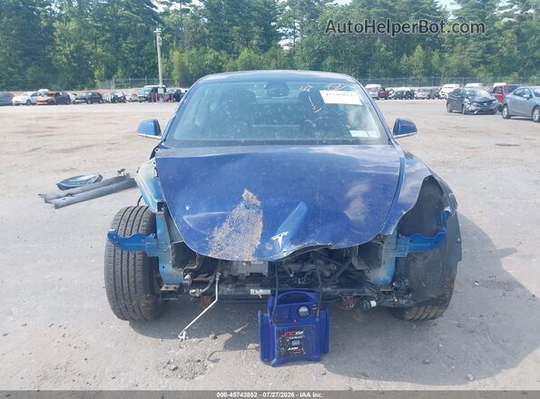 5YJ3E1EB9LF617448 2020 TESLA MODEL 3 Синий Вид спереди
