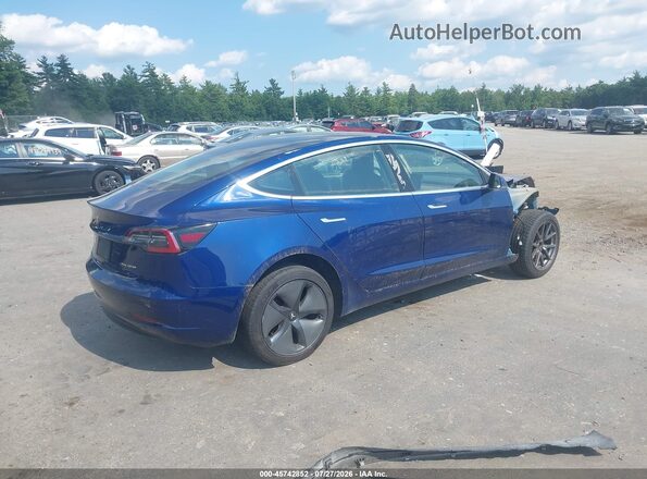 5YJ3E1EB9LF617448 2020 TESLA MODEL 3 Синий Задняя правая четверть