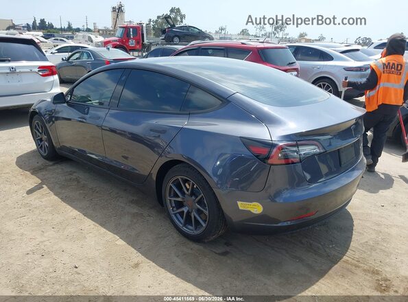 5YJ3E1EB9MF089170 2021 TESLA MODEL 3 Gray Tył lewy