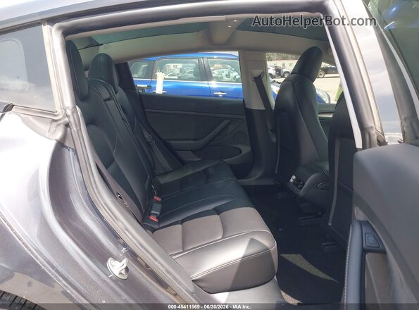 5YJ3E1EB9MF089170 2021 TESLA MODEL 3 Gray Widok naklejki z numerem VIN