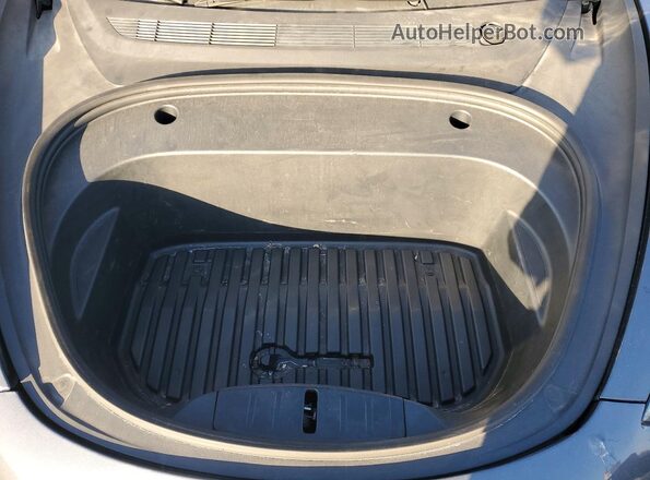 5YJ3E1EB9MF874661 2021 TESLA MODEL Blue Вид задньої частини салону
