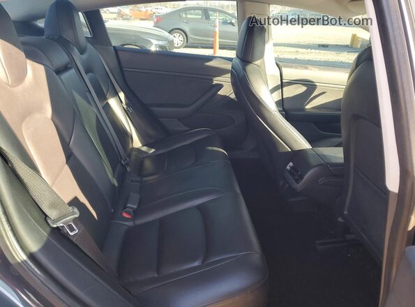 5YJ3E1EB9MF874661 2021 TESLA MODEL Blue Вид задніх сидінь
