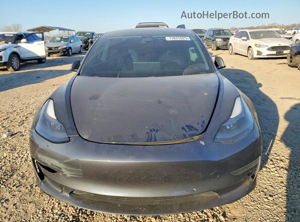 5YJ3E1EB9MF874661 2021 TESLA MODEL Blue Вид спереду
