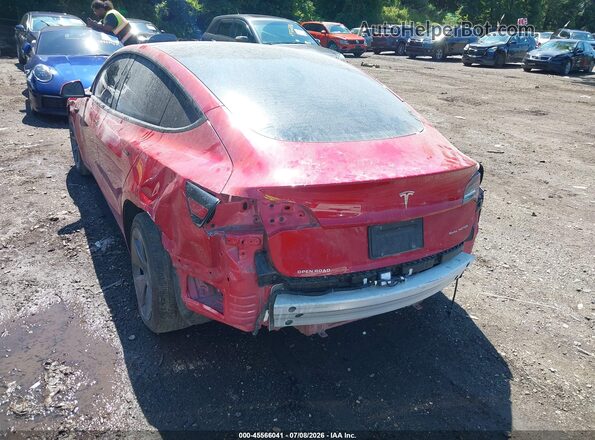 5YJ3E1EB9NF113968 2022 TESLA MODEL 3 Red Դիմացի տեսք